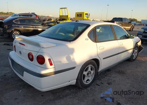 2004 Chevrolet Impala из США, поврежденный, VIN 2G1WF52E249205337